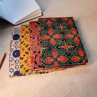 Ajrakh Print Fabric Cover Notebooks