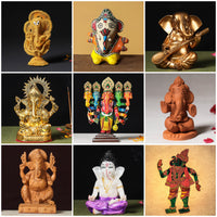 Handmade Craft Ganesha Idols