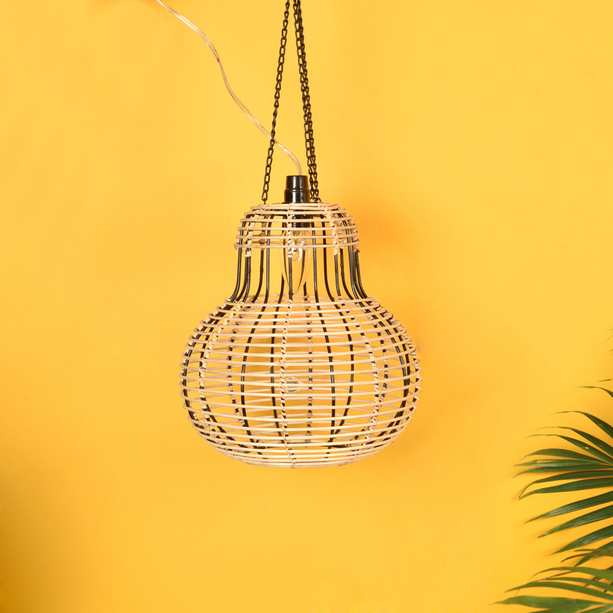 Primus Wicker Hanging Wall Lamp