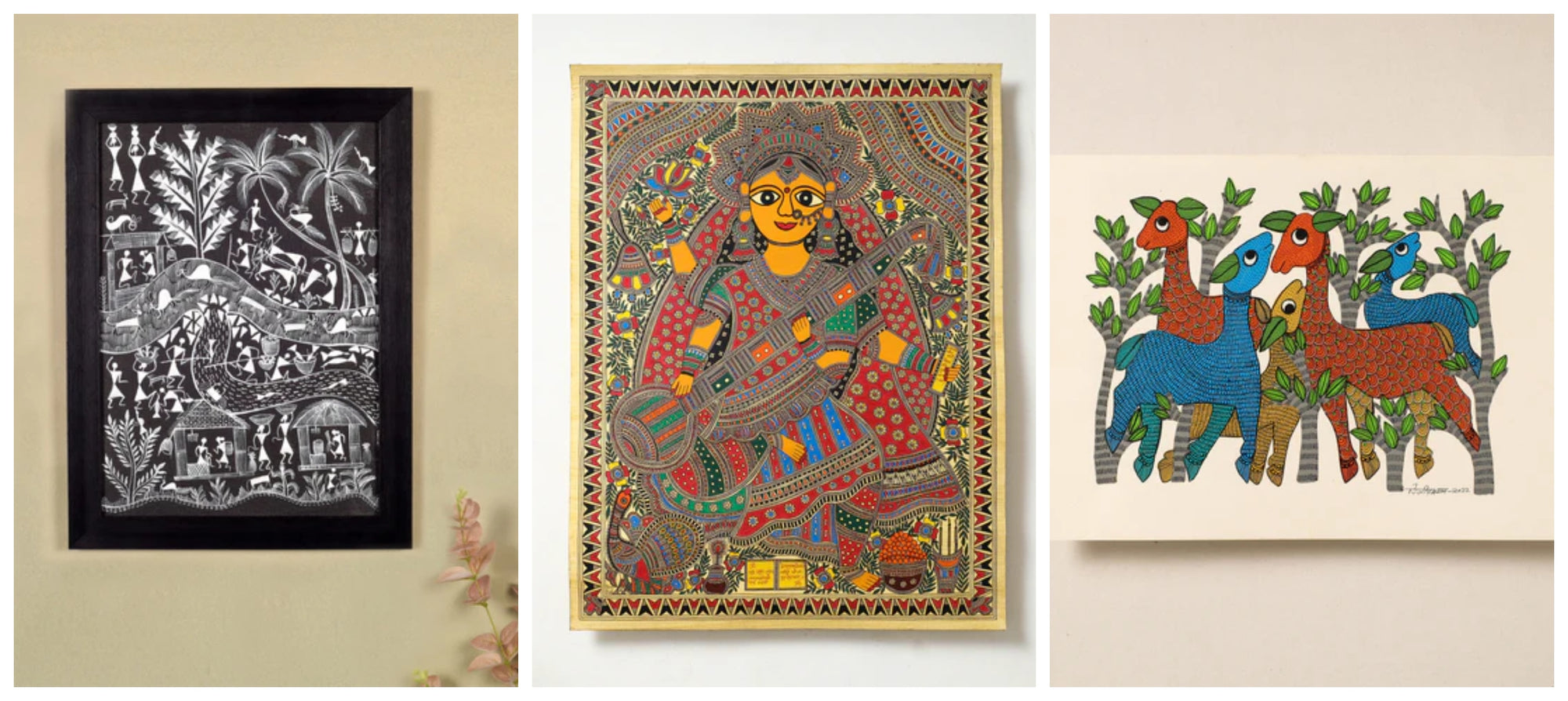 Colors of Tradition: Folk Paintings of India That Mesmerize World Art