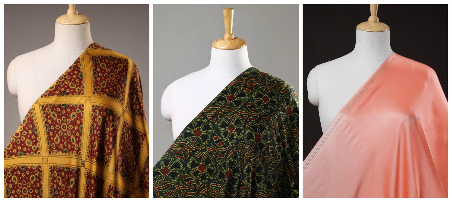 Modal silk fabrics