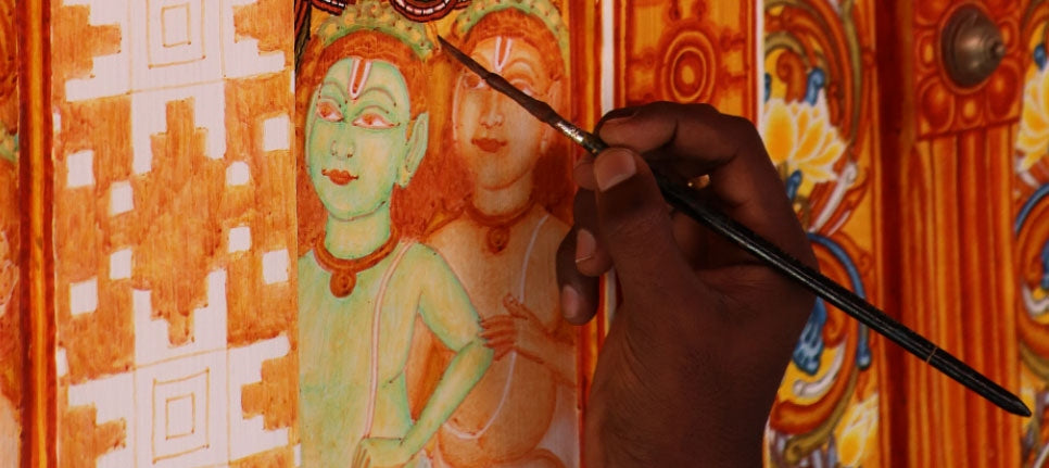 Kerala mural art (image credit:- pinterest)