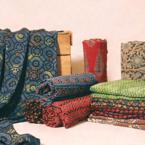 Ajrakh Fabrics