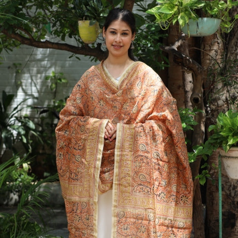 Kalamkari Prints Dupattas
