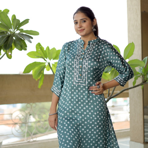 Bandhani Kurtis