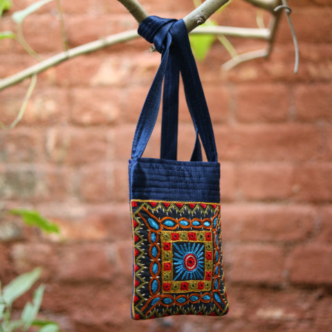 Kutchi Embroidery Sling Bags