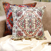Crewel Embroidery Cushion Covers