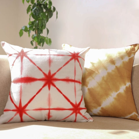 Shibori Tie & Dye Cushion Covers