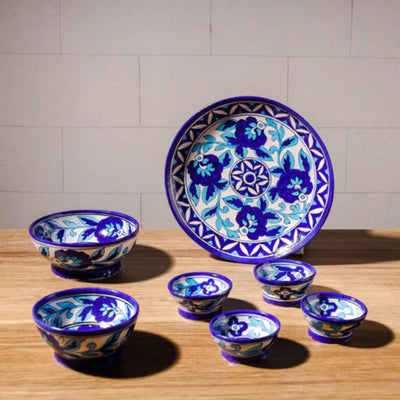 Blue Pottery Kitchen & Home Decor Products from Rajasthan