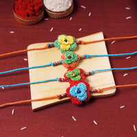Crochet Rakhi by Samoolam