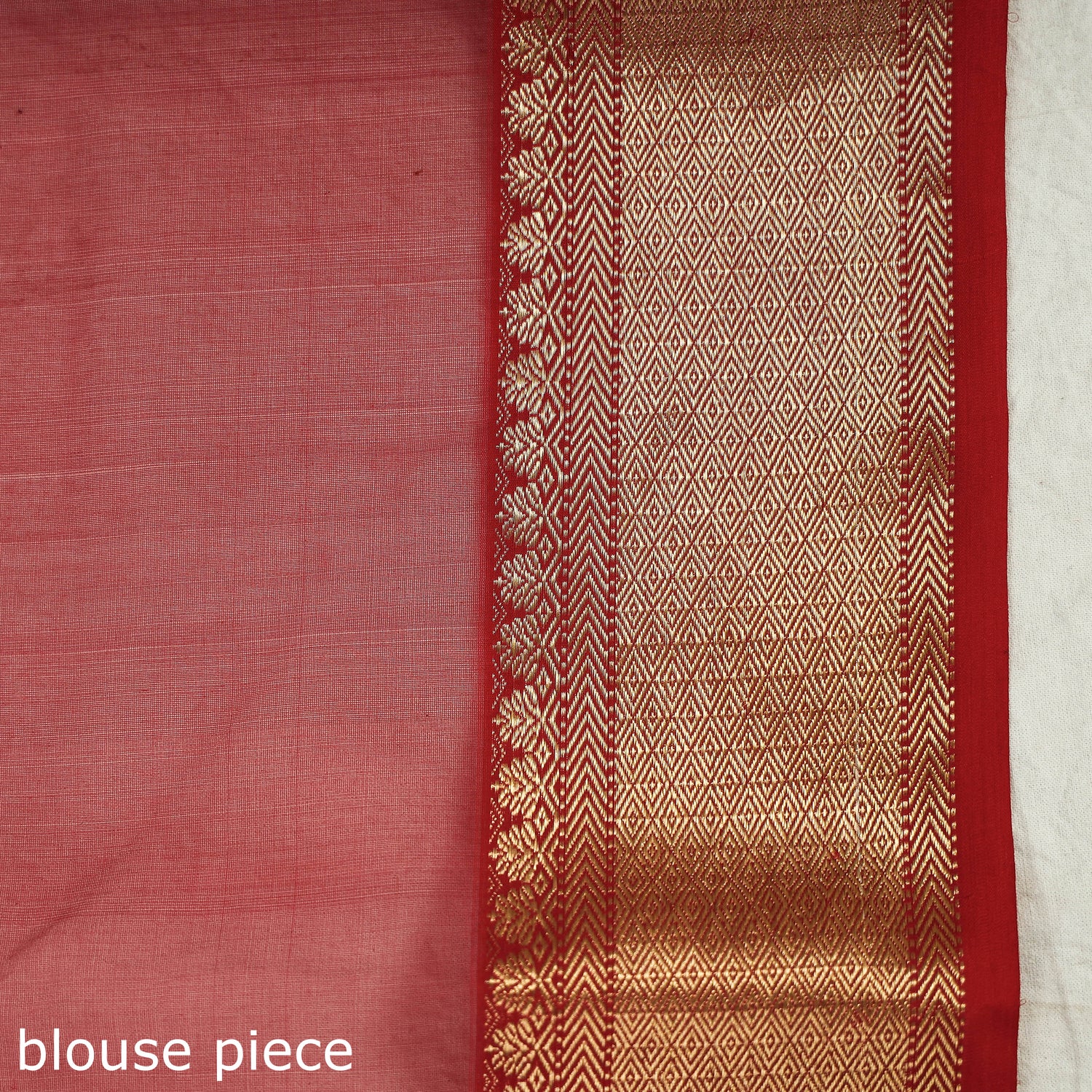Traditional Chanderi Katan Silk Handloom Saree with Nakshi Zari Border & Buti