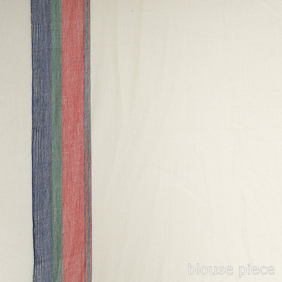 Kutch Bhujodi Weaving Handwoven Organic Kala Cotton Saree with Tassels