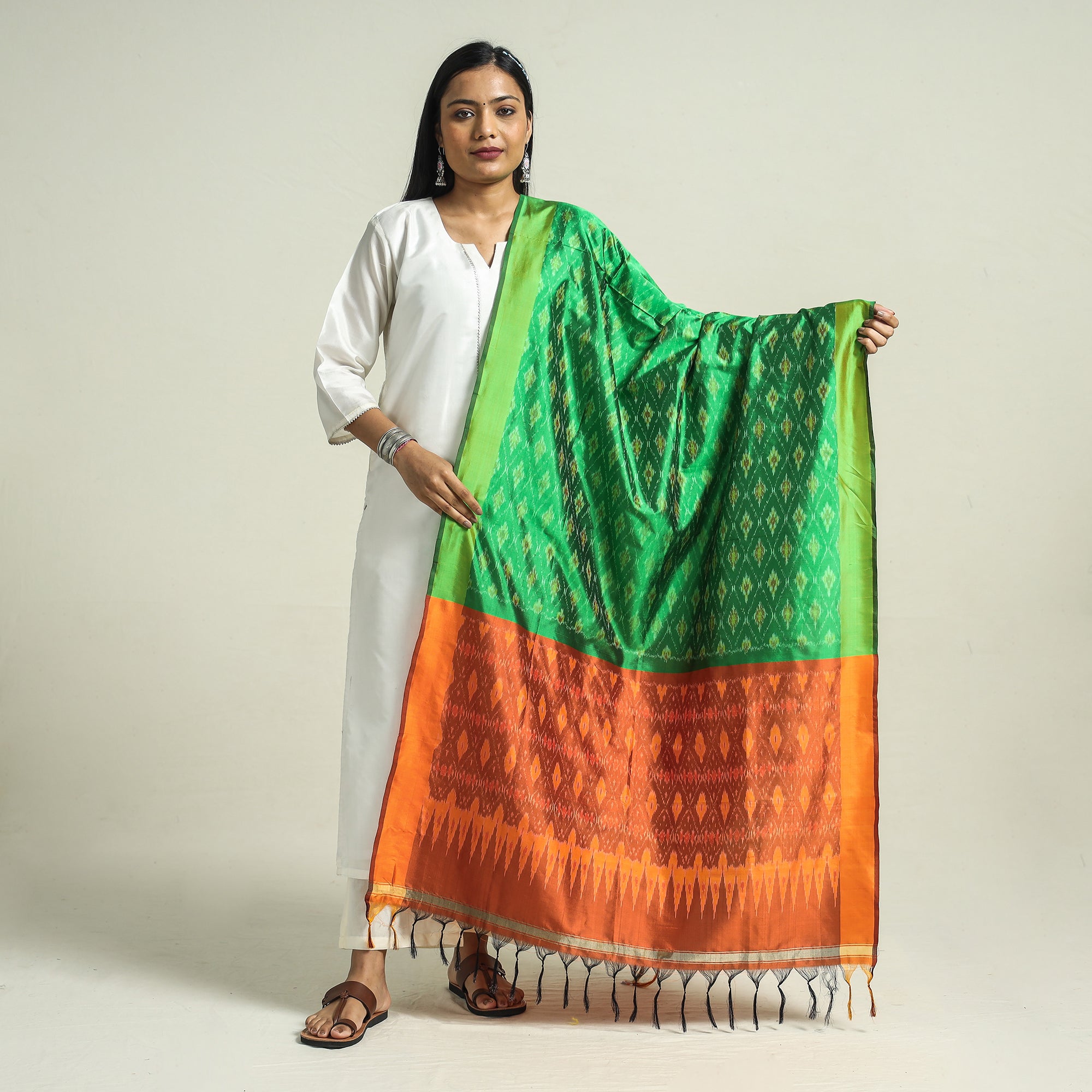 Pochampally clearance dupatta dresses