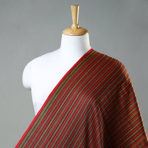 Pure Handloom Mashru Silk Cotton Fabric (Width - 22 in)