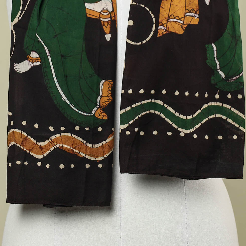 Hand Batik Printed Pure Cotton Stole