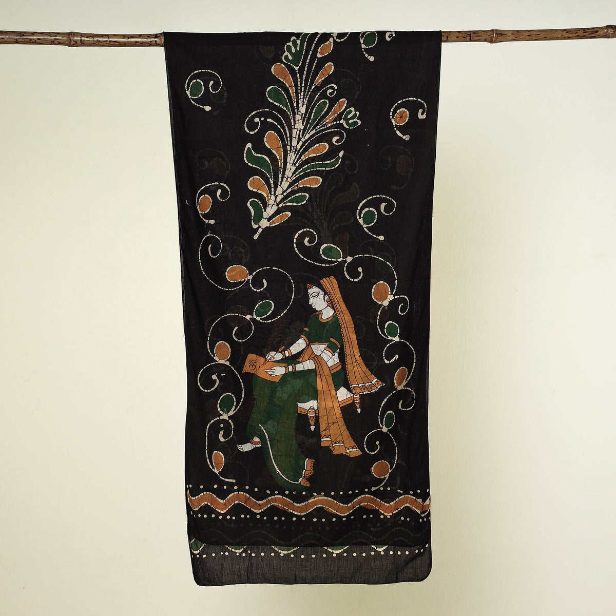 Hand Batik Printed Pure Cotton Stole