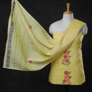 3pc Manipuri Weave Handloom Cotton Suit Material Set