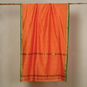 Traditional Chanderi Silk Cotton Handloom Zari Buti Saree