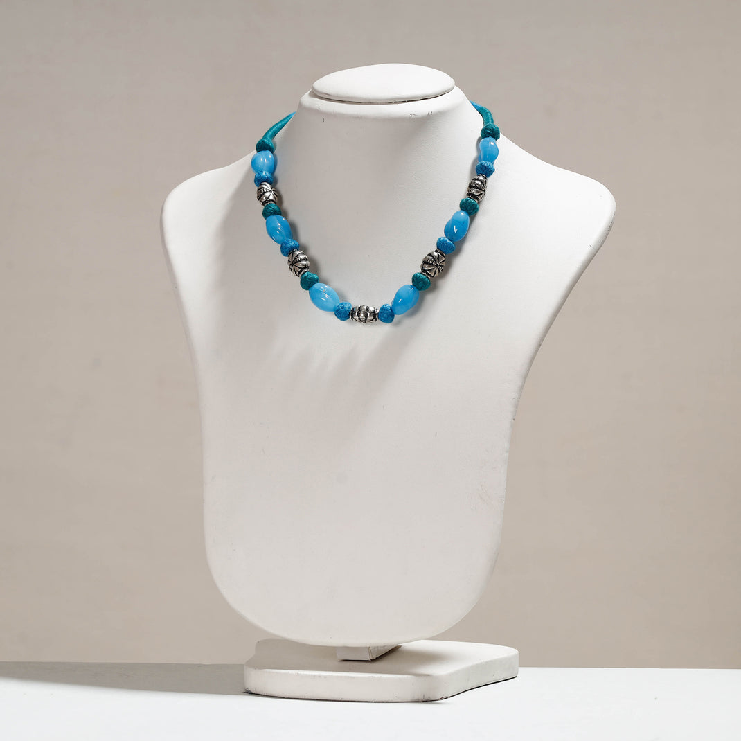 Blue Patwa Handcrafted Earrings