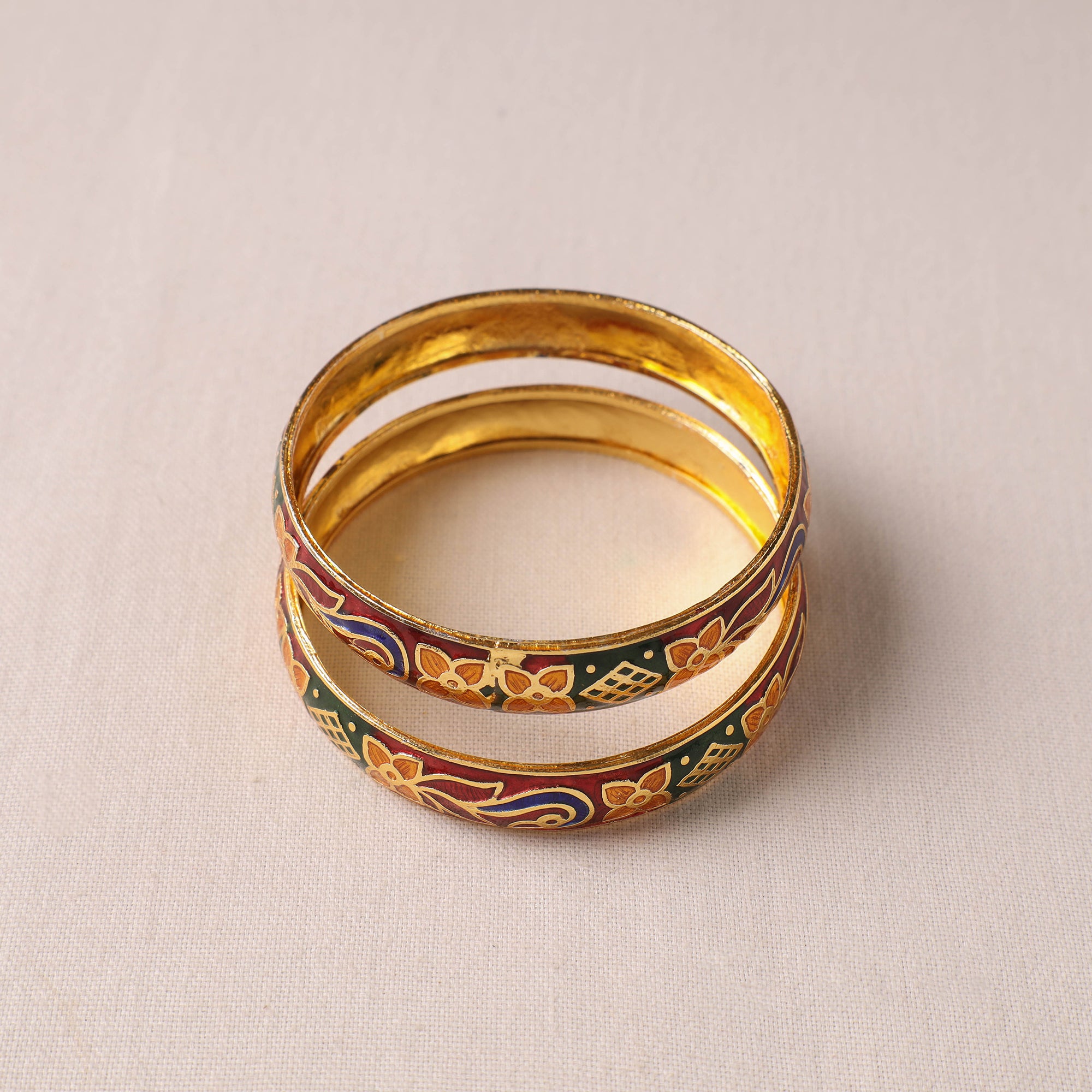Meenakari bangles online sales