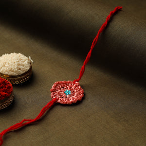 Handmade Upcycled Weave Rakhi by Khamir
