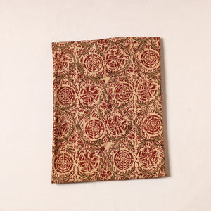 Kalamkari Block Printed Cotton Precut Fabric (1.4 Meter)