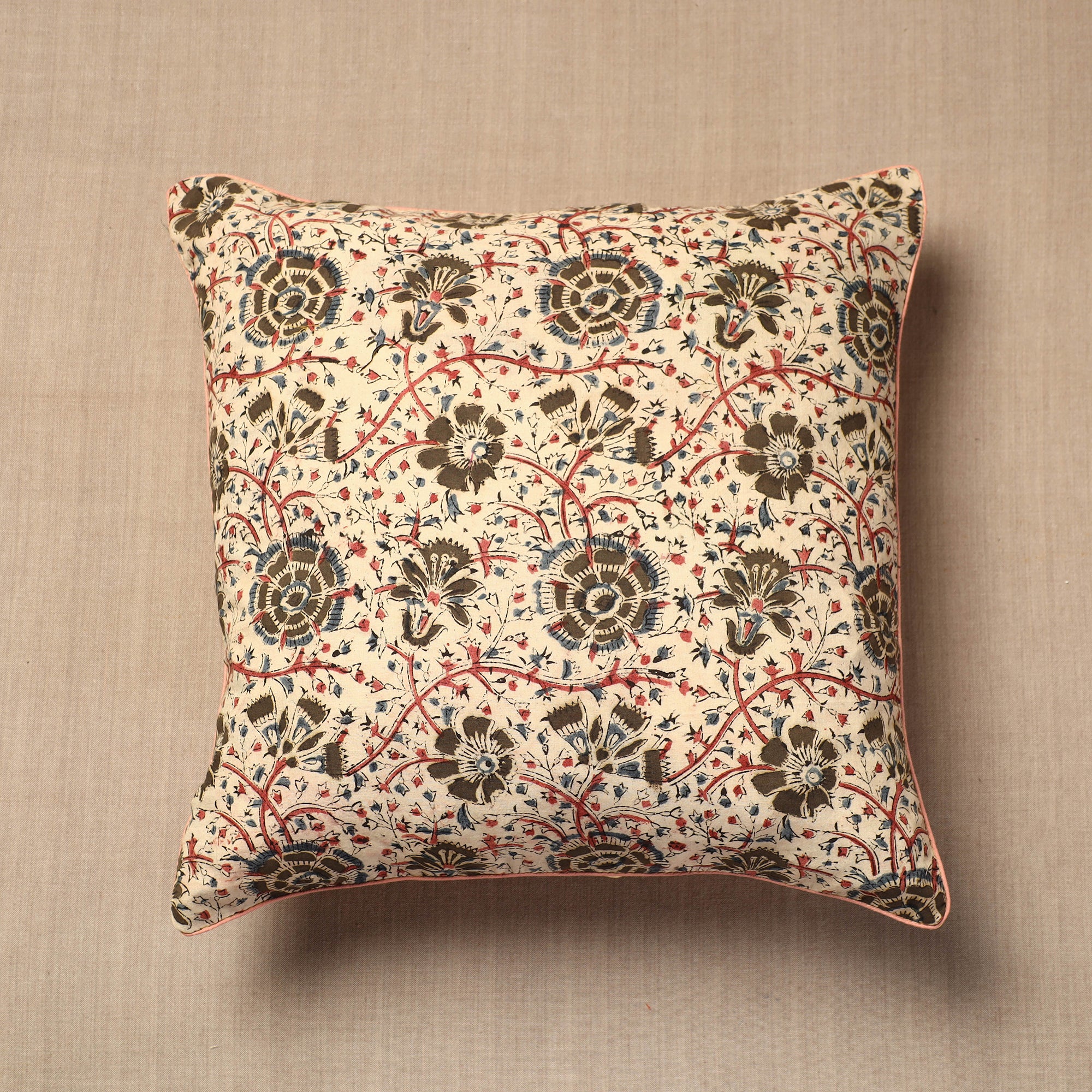 Kalamkari cushion covers top