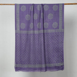 Hand Batik Printed Mul Cotton Saree
