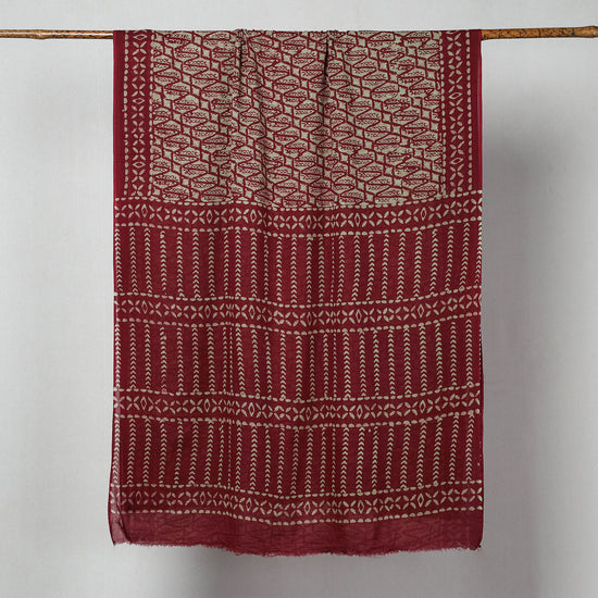 Hand Batik Printed Mul Cotton Saree