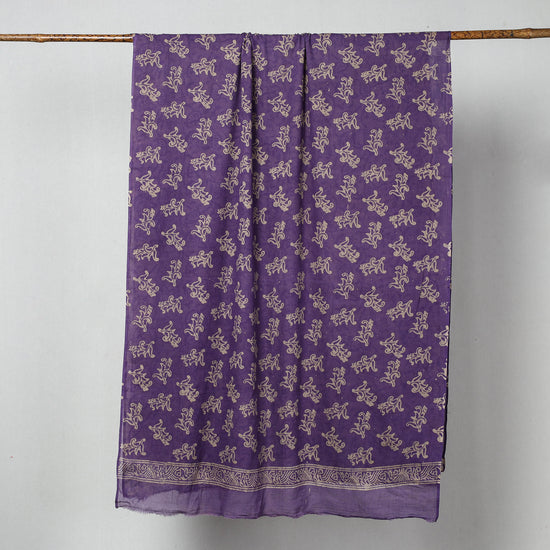 Hand Batik Printed Mul Cotton Saree