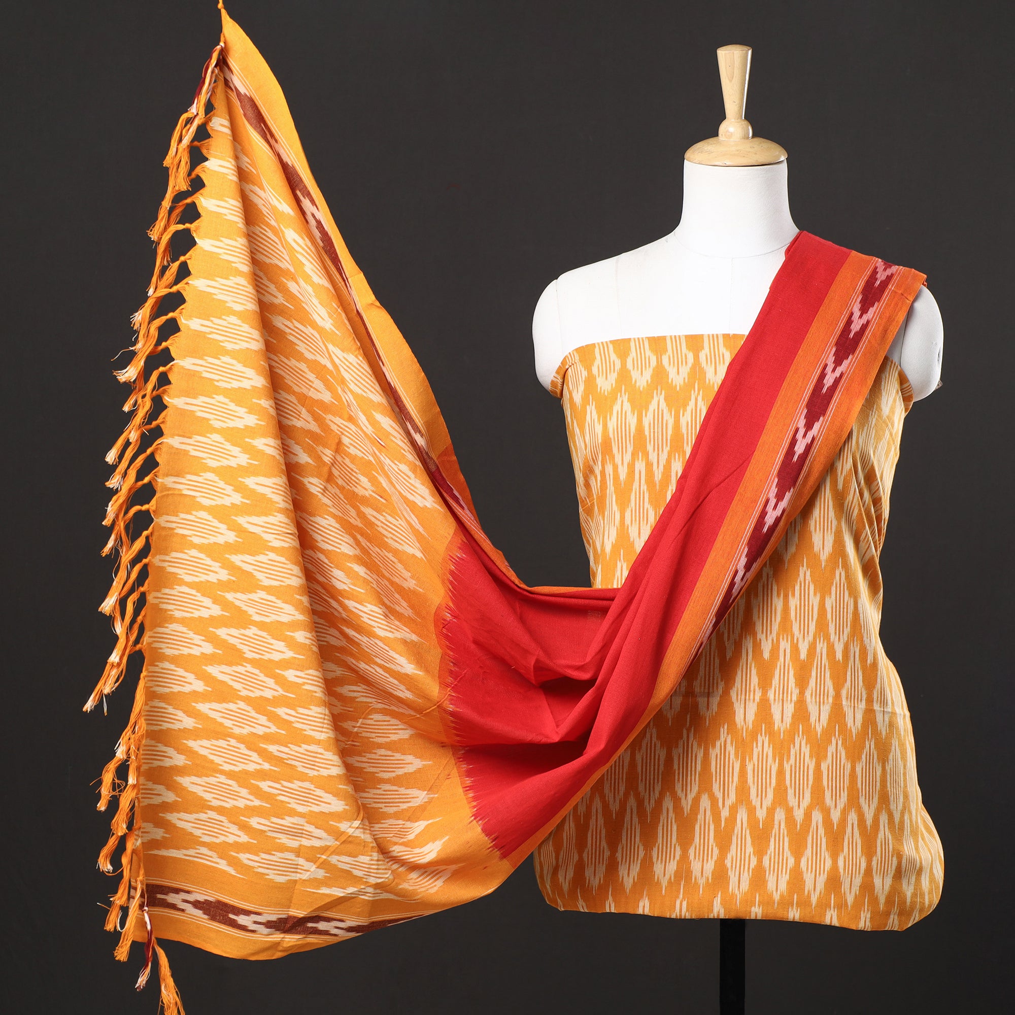 Pochampally ikkat discount dress materials