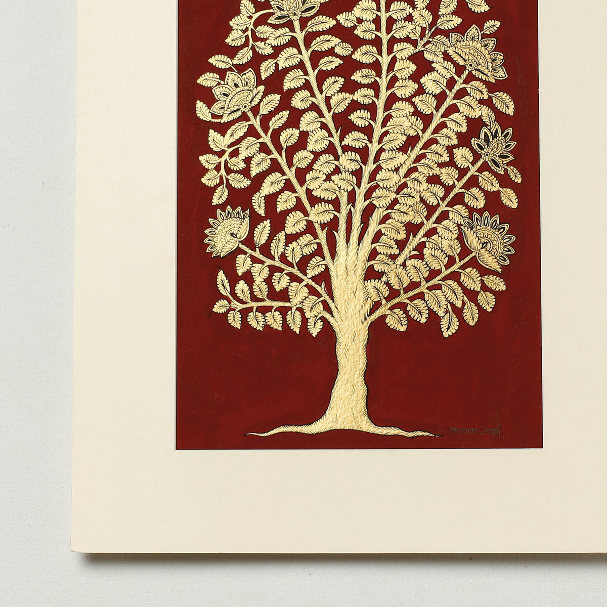 Traditional Phad Painting by Kalyan Joshi (10 x 7 in)