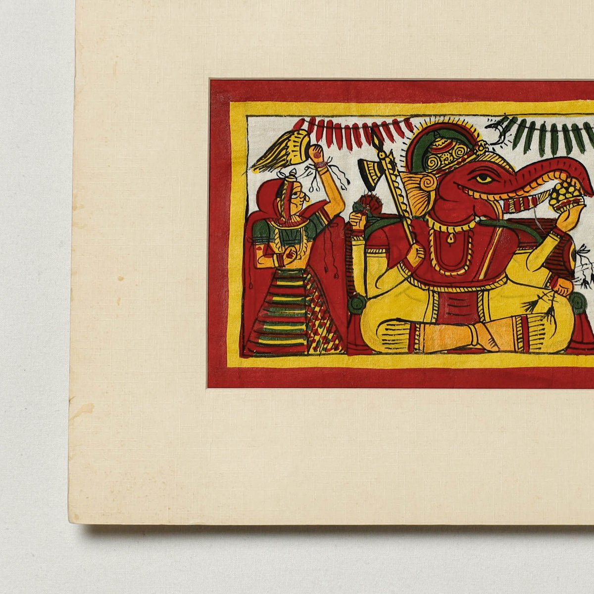Traditional Phad Painting by Kalyan Joshi (5 x 9 in)
