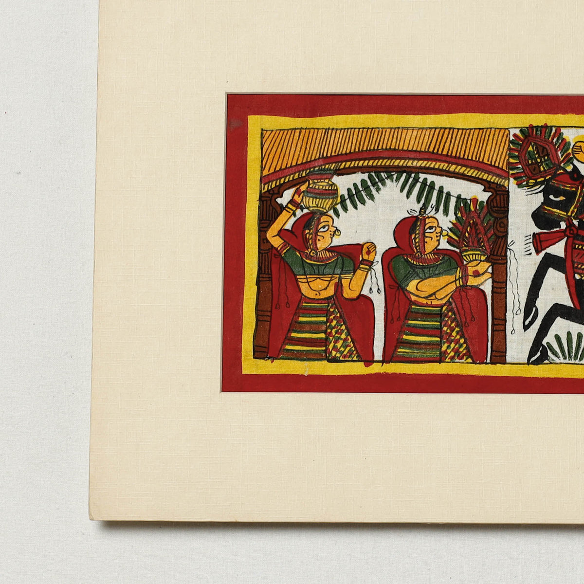 Traditional Phad Painting by Kalyan Joshi (5 x 9 in)