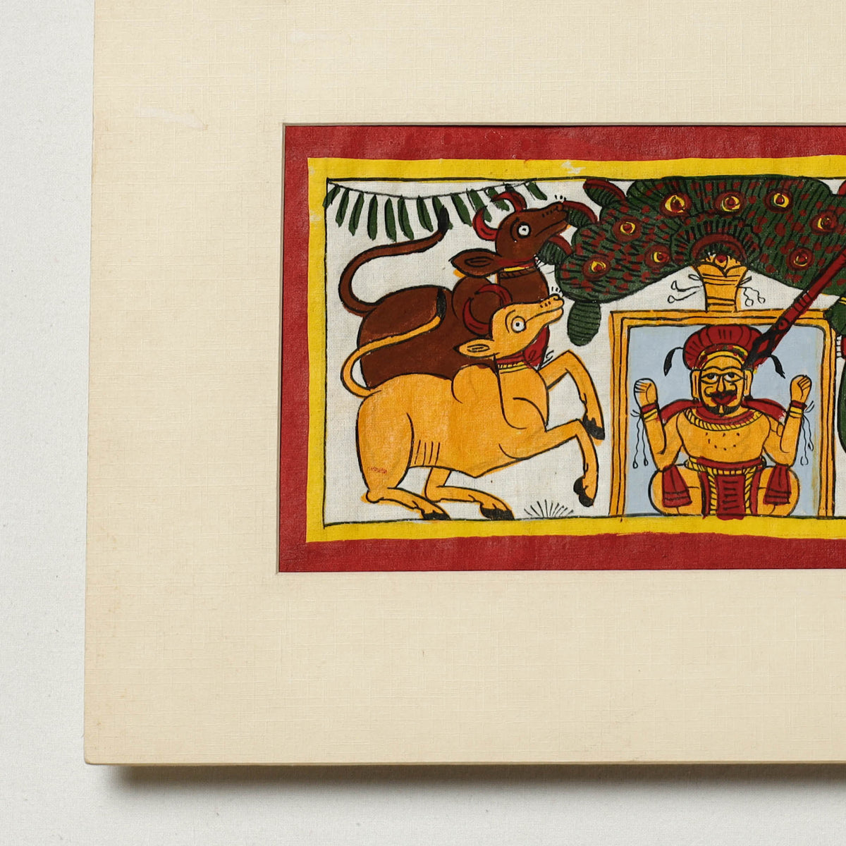 Traditional Phad Painting by Kalyan Joshi (5 x 9 in)