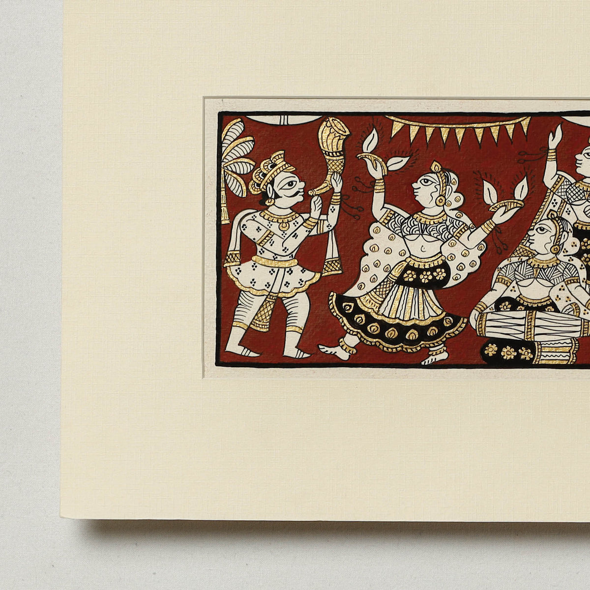 Traditional Phad Painting by Kalyan Joshi (4 x 6 in)