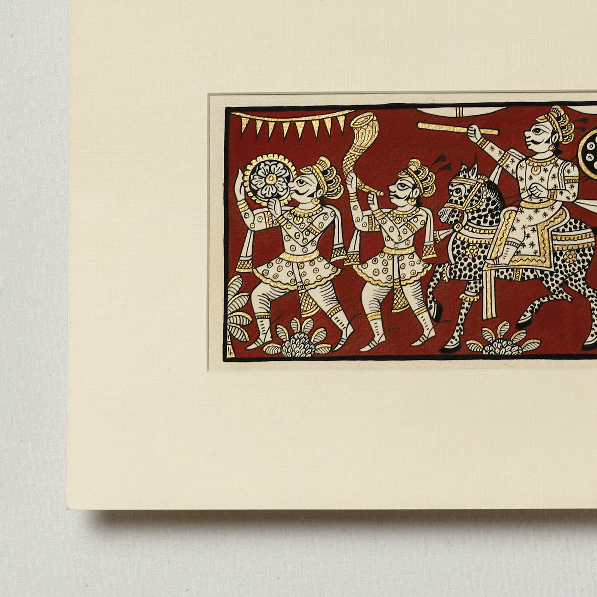 Traditional Phad Painting by Kalyan Joshi (4 x 6 in)