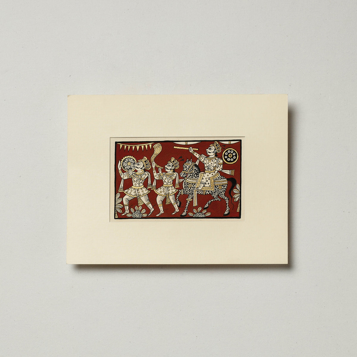 Traditional Phad Painting by Kalyan Joshi (4 x 6 in)