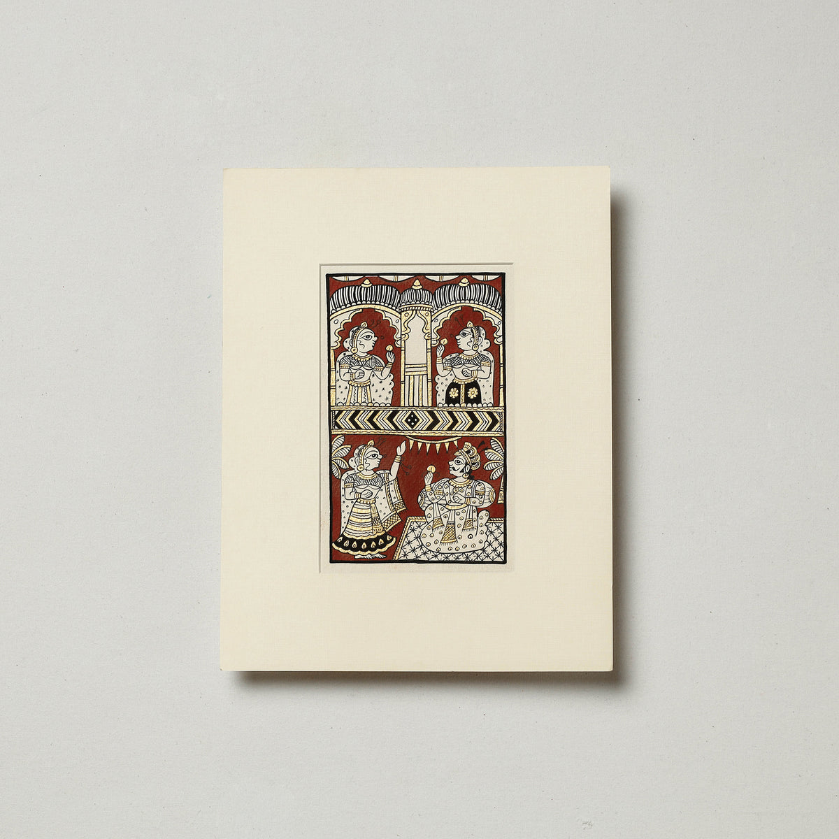 Traditional Phad Painting by Kalyan Joshi (6 x 4 in)