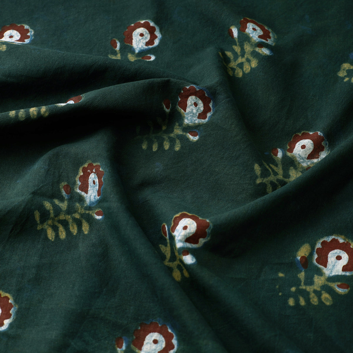 Nandana Hand Block Printed Cotton Fabric