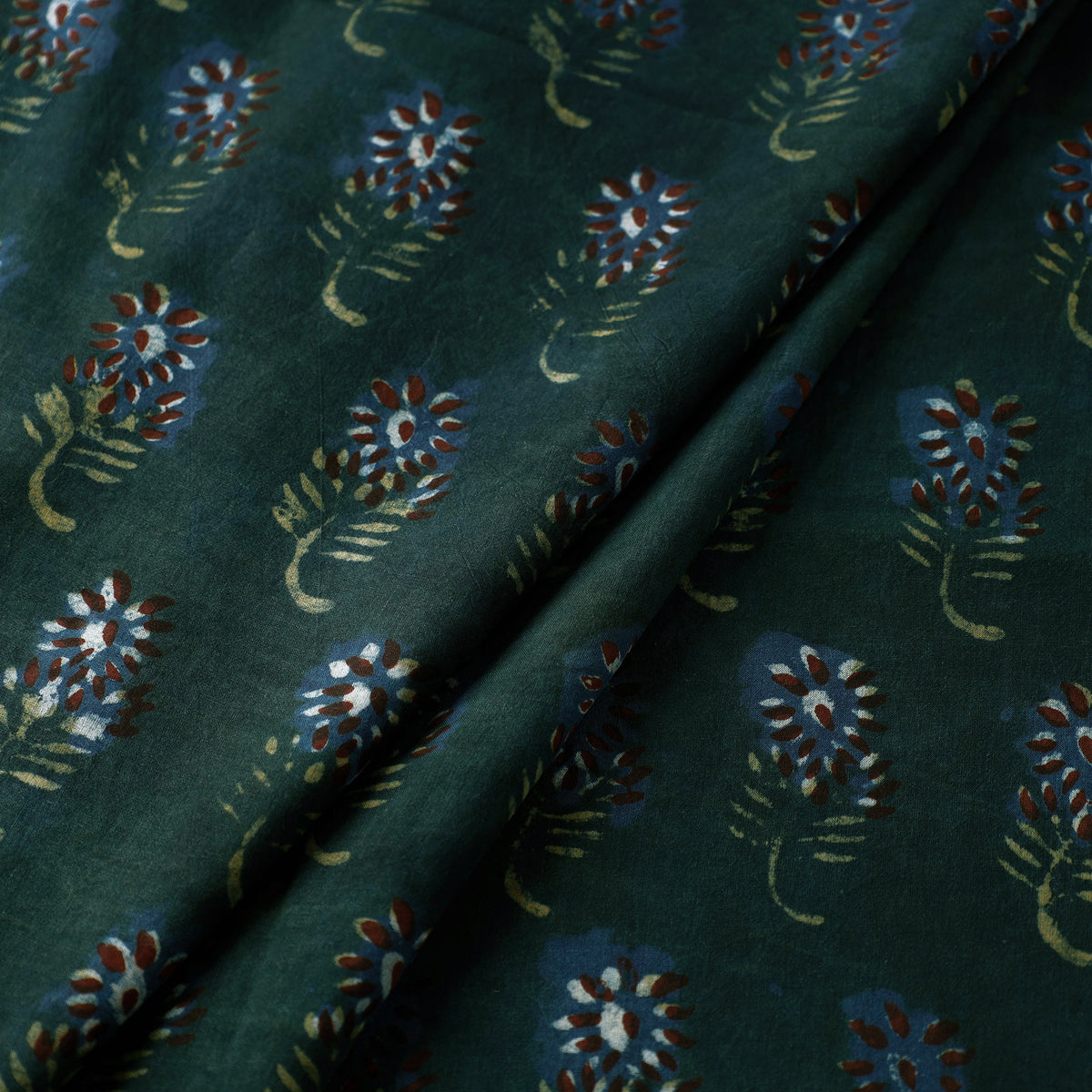 Nandana Hand Block Printed Cotton Fabric