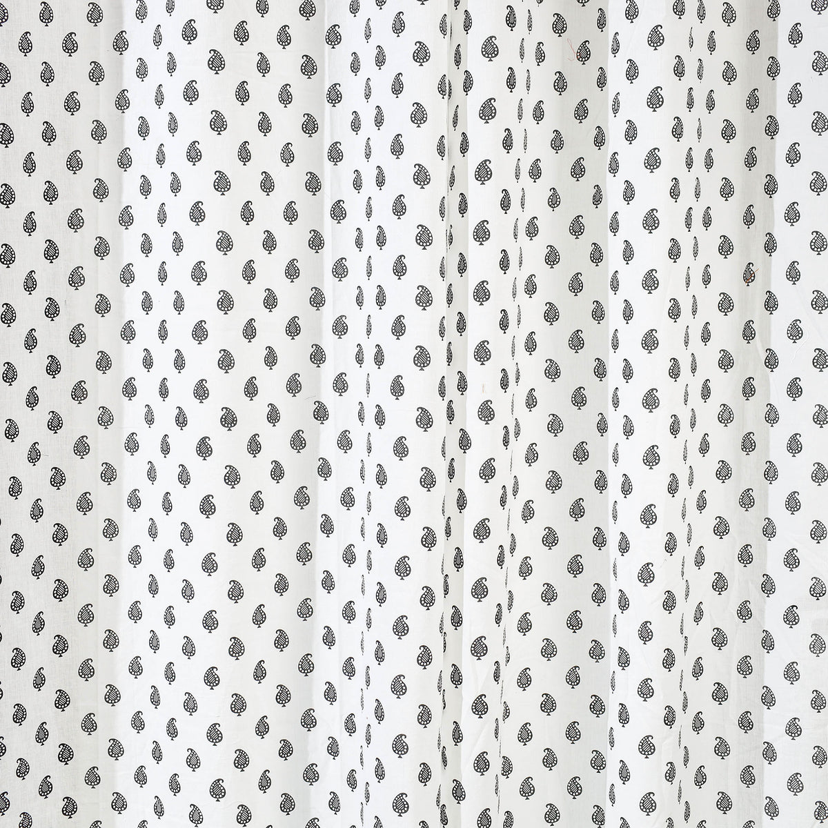 Hand Block Printed Cotton Door Curtain (7 x 3.5 Feet) (Single Piece)