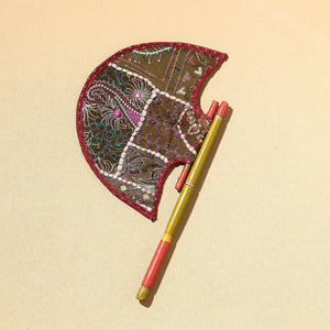 Banjara Vintage Embroidery Hand Fan