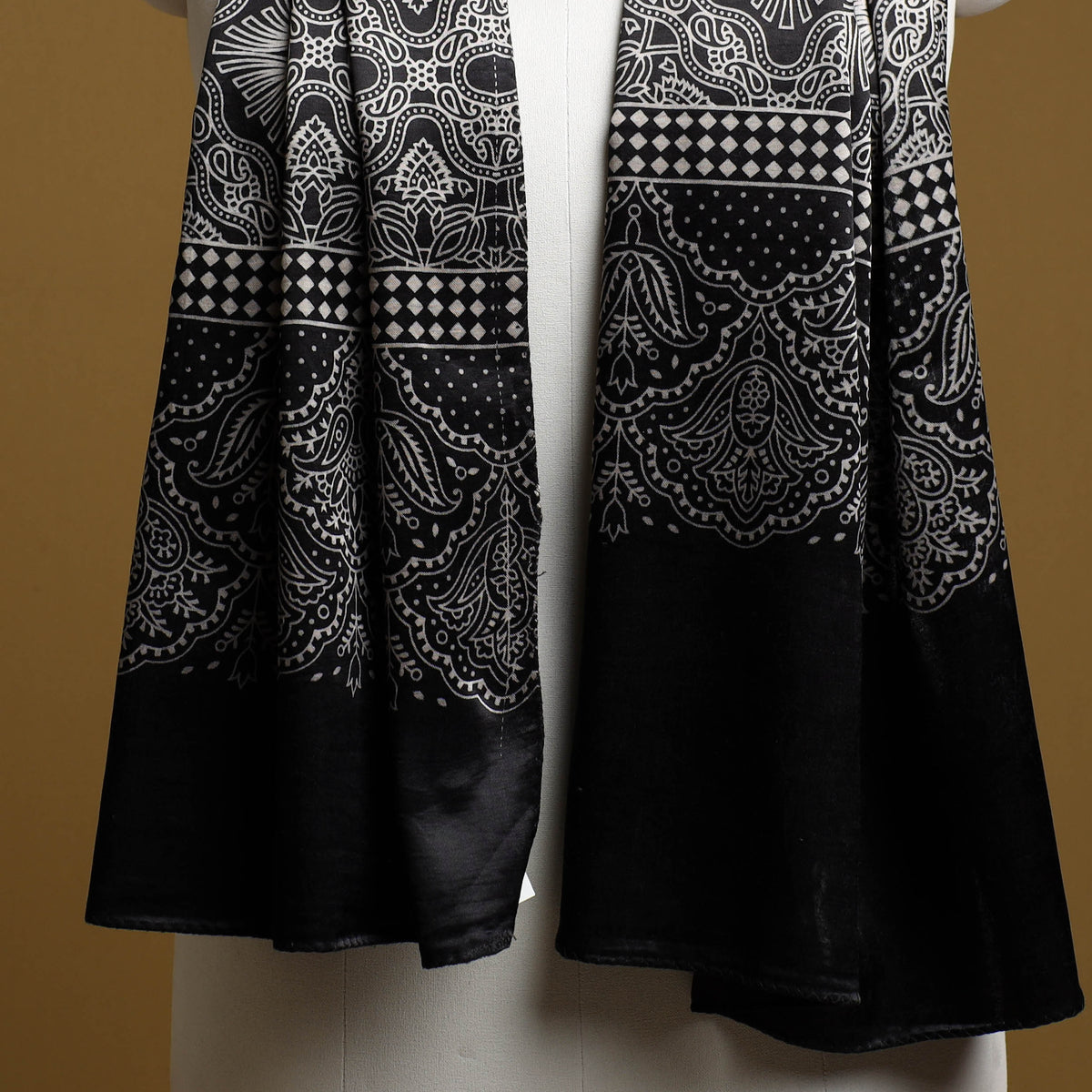 Kutch Printed Mashru Silk Stole