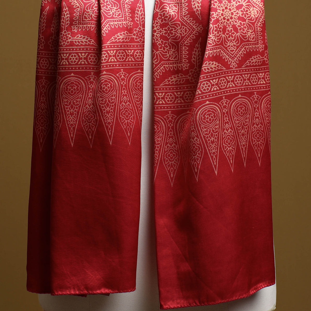 Kutch Printed Mashru Silk Stole
