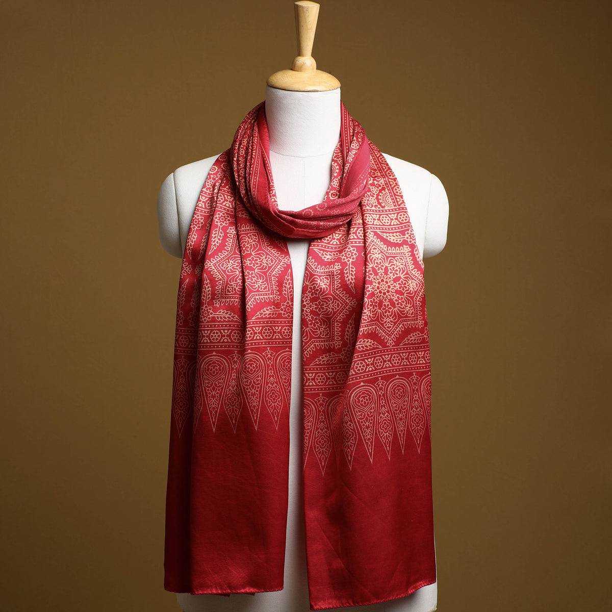 Kutch Printed Mashru Silk Stole
