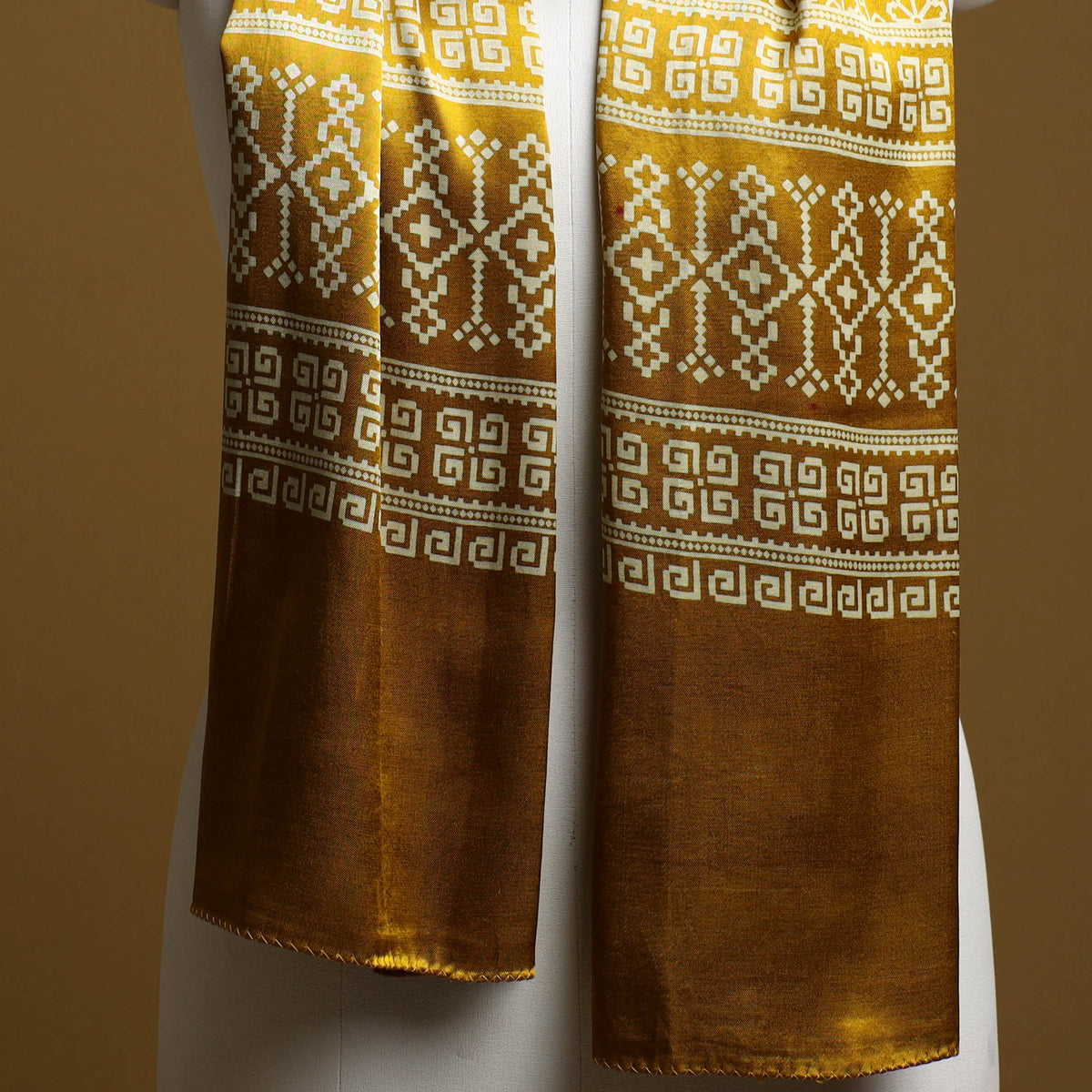 Kutch Printed Mashru Silk Stole