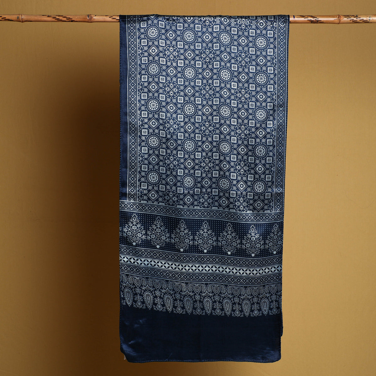 Kutch Printed Mashru Silk Stole