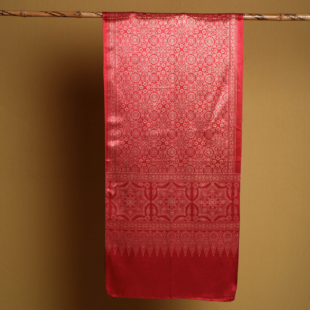 Kutch Printed Mashru Silk Stole