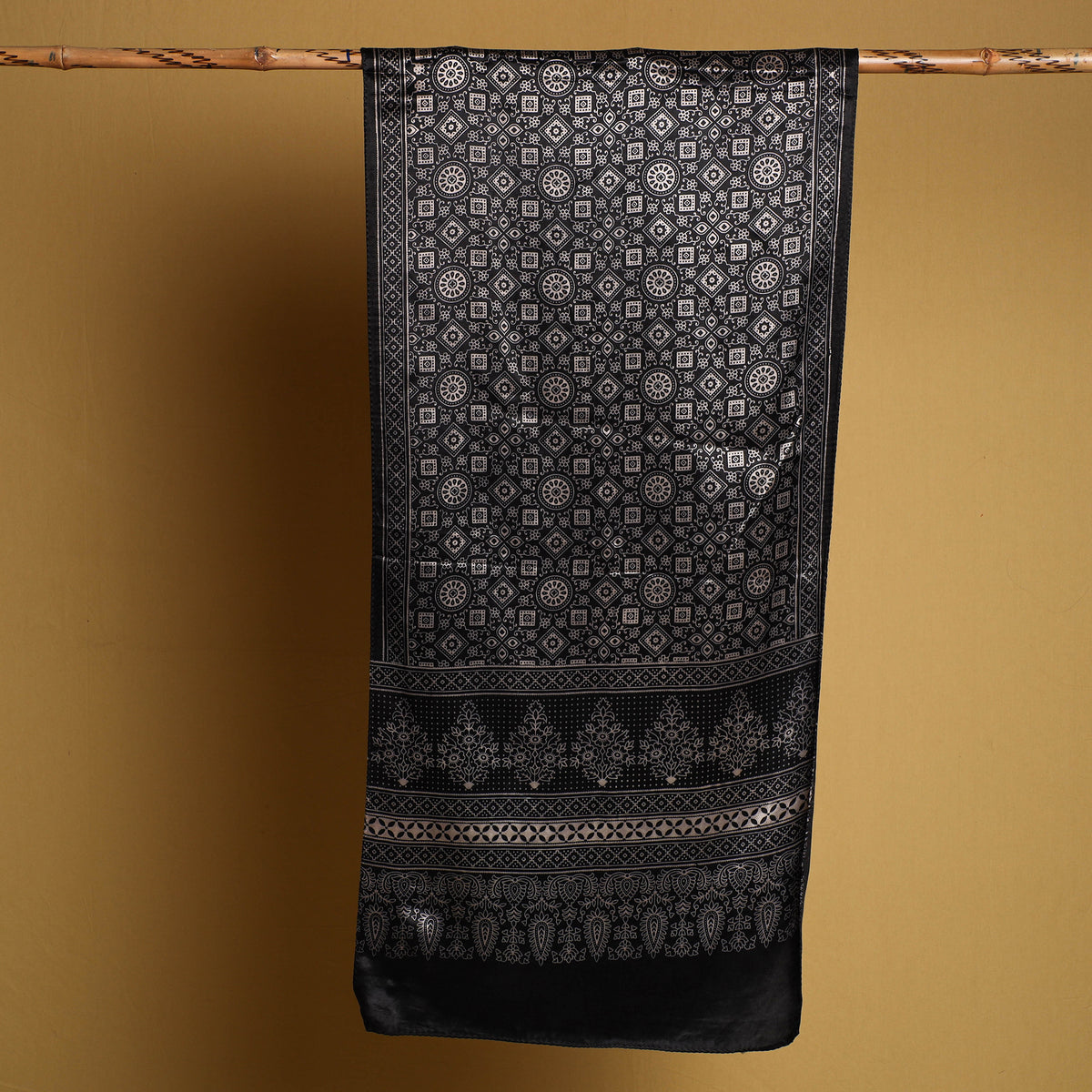 Kutch Printed Mashru Silk Stole